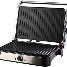 Sujata 2000 W Multi Purpose XL Size Grill SG01 | Aluminium Grill Patty Plate | 180° Flat Open | Teflon Coating | Cool Touch Metal Body | Overheat protection-image-48