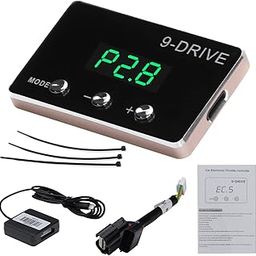 YIBEICO Throttle Response Controller, 9 Drive 9-Mode Smart Electronic Racing Accelerator for Ford Trucks F250 F350 F450 F550 Mustang Taurus Focus Expedition Mondeo Ranger Sport Discovery Mazda (861)-11