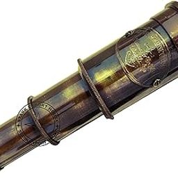 Marine Brass Black Antique Telescope Binoculars 4.5 -inch Best Children Gift Item-picture-20