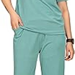 Women's Printed Polyester Lycra Tracksuit Set, Lightweight Stretchable Tracksuit Suit and Gym Outfit with Side Pockets-image-68