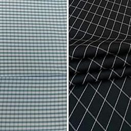 Pri & Su CottLinns Combo of Cotton Checkered Shirt Fabric 800063 & Trouser 90027-image-25