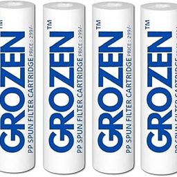 Grozen 10 Inch High Density Spun Pre-Filter (5 Micron PP Spun) Cartridge Compatible for 10 Inch Pre-Filter Housing of All Water Purifier | Pack of 4 Spun-picture-17