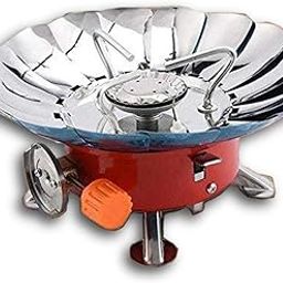 Styxon Ultra-light Small Volume Round Portable Camping Stoves Backpacking Stove with Piezo Ignition Stable Support Wind-Resistance Camp Stove for Outdoor Camping Hiking Cooking.-image-45