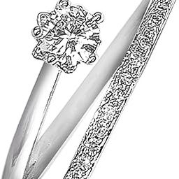 American Diamond Studded Silver Plated Finger Ring Fashion Wear Stylish Jewellery Gift for Girls & Women (PX8R95) - Valentines Gift for Her-2