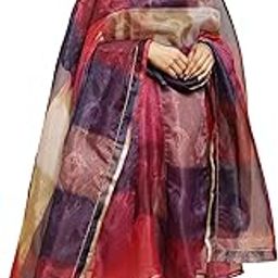 Polyester Women Purple Multicoloured Ikkat Printed Kota Dupatta_23Auw82059-119889_Free Size-image-33
