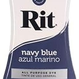 Rit Dye Liquid – Wide Selection of Colors – 8 Oz. (Navy Blue)-picture-10