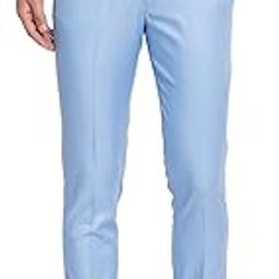Men's Slim Fit Formal Trousers | Formal Pants for Men | Stylish Slim Fit Men's Wear | Trousers for Office | Formal Wear | Viscose Blend | Pack of 1-image-43