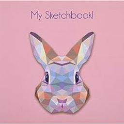 Rabbit - A4 Artist Sketch Book - Drawing Book, with Back Support- 140 GSM- 50 Pages- (Matte Finished Cover)-14