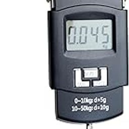 PulGos Electronic Portable Digital Weighing Scale – LED Screen Weight Machine for Home & Travel, 50kg/110Lb Luggage Scale for Flights, Multi-Purpose Digital Weighing Scale & Travel Accessories-0