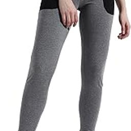Women's Regular Fit Yoga Pants for Casual Wear | Slanted Open Pockets | Elasticated Waist |Trackpants Crafted with Comfort Fit & High Performance for Everyday Wear-image-40