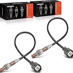A-Premium O2 Oxygen Sensor Compatible with Jaguar XJ8 1999-2003, XJR 1999-2003, XK8 1999-2002, XKR 2000-2002, Vanden Plas 2000-2003, 4.0L, Upstream Left & Right, 2-PC Set, Replace# LNE1684BB-7