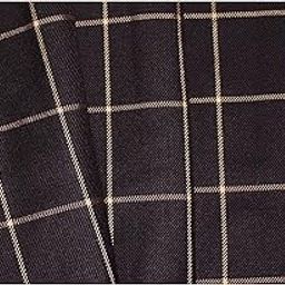 Men's Cotton Poly Blend Checkered Unstitched Trouser Fabric (1.30 Mtr_Multi-Coloured) | Free Size-image-70