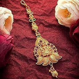 ™ Antique Gold Mangtikka – A Timeless Treasure-image-85