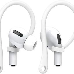 Crysendo Compatible with Air-Pods Pro, Air-Pods 3, Air-Pods 2 & Air-Pods 1 | Anti-Lost Secure Earhook Holder Ear Attachment Loops Air-Pods Clips for Air-Pods Earbud Earhook Thin Hooks (White)-picture-7