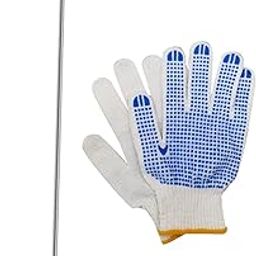 CALANDIS™ Stainless Steel Soil Probe Rod Multifunctional Rust Resistant T Shape Handle-17