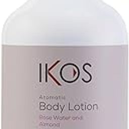 IKOS Aromatic Rose Water & Almond Body Lotion | Enriched with Vitamin E & Vitamin B5 | Body Lotion for Women & Men | Dry Skin Moisturizer Lock | Fresh Feel | Soap & Silicone Free | 500ml-12