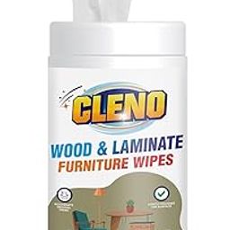 Cleno Wood & Laminate Furniture Wet Wipes Clean, Restore Polish & Protects, Tables/Chairs/Cupboard/Bedroom Furniture/Cabinets/Benches/Doors/Desks/All Types of Furniture - 50 Wipes (Ready to Use)-image-14