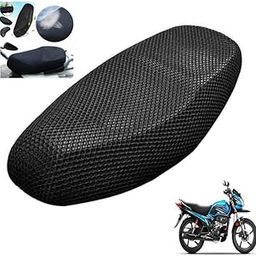 Generox Breathable (No Heat) Net Seat Cover Compatible for Hero Passion Pro TR for All Model-3