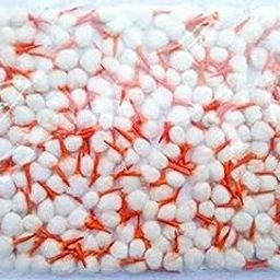 BhayaJi Raw Cotton Kesar Tip Wicks Hand Made Round Shape Diya Batti Ghee Wick Phool Batti for Puja , Pack of 250 , White-image-11