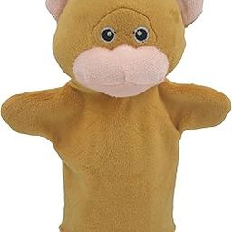 Animal Hand Puppet for Kids - Educational Storytelling Interactive Plush Animal Hand Puppet for Learning (4-8 inches) (Monkey)-image-26