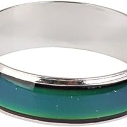 Unisex Adult Alloy Crystal Mood Ring Changing Colors By Emotional Feeling Band Us Siez 11 | Rings-image-17