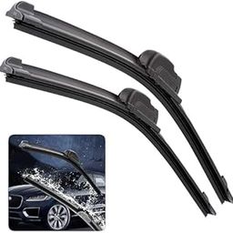 Classic Metal Frame Windshield Wipers – Scratch-Resistant, Water-Repellent Blades for Enhanced Durability and Clear Vision compatible with (Ecs, Soft Wiper Blade)-image-90