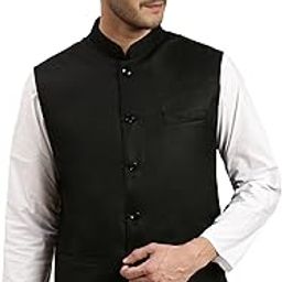 Nehru Jacket, Modi Koti for Men, Cotton Waistcoat for All Occasion: Diwali, Wedding, Ethnic, Office Party, Formal and casual Look-image-38