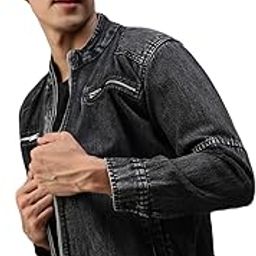 Men's Denim Jacket-image-4