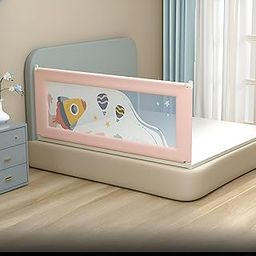 Cubbycoo Toddler Bed Rail Guard – Extra Tall & Portable Safety Barrier, Anti-Fall Bed Fence with Breathable Fabric, Soft Mattress Rail for Babies & Kids, Secure Sleep Protection-image-30