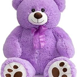 HUG 'n' FEEL SOFT TOYS 4 Feet Purple Giant Teddy Bear Soft, Plush,Cuddly Stuffed Animal For Kids, Birthdays, Anniversaries, Valentine'S Day,Special Occasions Large Huggable-14