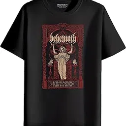 indissh Music Band BEHE-A1 Printed Regular Half Sleeves Cotton T-Shirt-picture-23