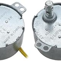 SP Electron Ac Swing Motor Gearedmotor For Air Cooler Synchronous Motor 220-240V, Metal (Pack of 2)-91