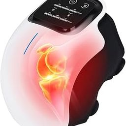 Vinban Rechargeable Knee Massager for Knee Pain Relief, Heat & Vibration Therapy, Infrared Heated, Kneading & Compression Massage, Reduces Swelling, Ideal for Knee Compression Therapy-picture-25