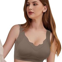 Women's Wire-Free Full Coverage Lightly Padded Sports Bra - Comfortable & Supportive Everyday Wear-image-74