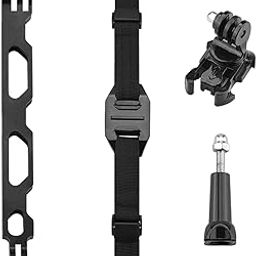 CALANDIS™ Helmet Mount Strap Bracket Arm Stick Aluminium Vented for 10 9 8 7 6 5 Helmet Holder + rod | Other Camera & Photo Accs | Camera & Photo Accessories-image-35