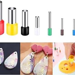 SAZ DEKOR 8Pcs Polymer Cutters Circle Shape Cutting Model for Clay Sculpture Crafts|Tailoring Tools Combo with Accessories, Scissors, Thread, Needles, Measuring Tape, Sui Dhaga Portable, Tailoring|-image-23