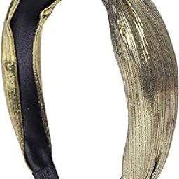 Shiny Golden Plastic Knot Style Hairband/Headband for Girls and Women-picture-17