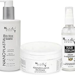 Hair Care Combo: NANO PLASTIA Box -tox Shampoo, Serum & Bo-tox Mask- Parabens & Sulphate Free - Solve Hair Problems - (3-Pack) Best for Men & Women-47