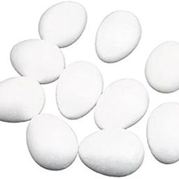 THE STYLE SUTRA 20Pcs White Moing Craft Polystyrene Foam Eggs 8cm-image-5