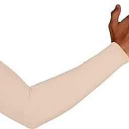 PIATRENDS Microfibre Arm Sleeve For Men & Women (Free, Beige)-image-34