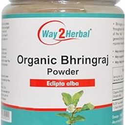 Way2Herbal Organic Bhringraj Powder (200 Gram Pack of 1)-image-86