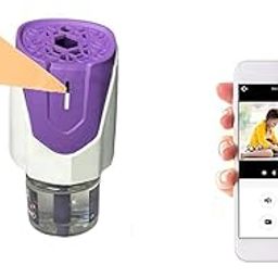 SPYTECTIFY Wi-Fi Mosquito Repellent, 4k Hidden Camera with 32gb Built in Memory with Live Audio and Video, Motion Detection Home Security Wireless Wi-Fi Surveillance Camera-1