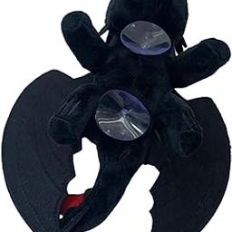 HEAVENGLOW Electric Car Decoration Funny Helmet Accessory Professional Plush Decoration 35cm Helmet Suction Cup-image-20
