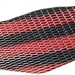 Autovea Anti-Slip 3D Nylon Mesh Stretchable Net Bike/Scooty Seat Cover Cushion (Red & Black) Compatible with Honda Activa 3G-image-34