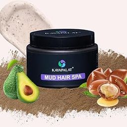 KAYAPALAT Hair Spa | Mud Hair Spa | Hair Mask for dry & frizzy hair| Hair Mask for smoothening hair, deep conditioning and hair fall control | 500gm | Paraben Free Spa-image-12