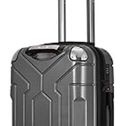 Awenger 50 cm Cabin Polycarbonate Trolley Bag for Travel | Hard Shell 8 Spinner Wheels | Lightweight & Durable Luggage | 360° Spinner | Water Repellent | Grey Suitcase for Men & Women-picture-47