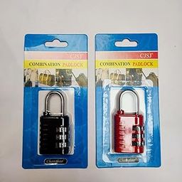 3 Digit Bag Luggage Number Password Padlock for International Travelling Combination Lock [ Pack of 2 ]-image-52