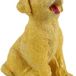 Wonderland Resin Labrador Dog Showpiece for Garden and Home Decor (Multicolour, 3.8 x 6 x 7"), 1 Piece-17