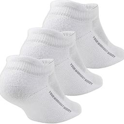 Fit socks |Your Workout Buddy | Sports Socks For men | Ankle Length | Odour Free & Anti Bacterial | Padded Base with Air vents & Arch Support| White|Set of 3-image-26