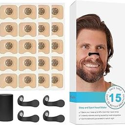 Gilori Breathing Nasal Strip Starter Kit (15 Count, Multi) - Extra Strength Snoring Relief, Boosts Oxygen Intake, Improves Sleep, Sweat-Resistant, Skin-Safe, Acupressure Sugar Control Stickers-image-66